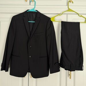 Michael Kors Kids Black Wool Suit 14 sk Special occasion wedding confirmation